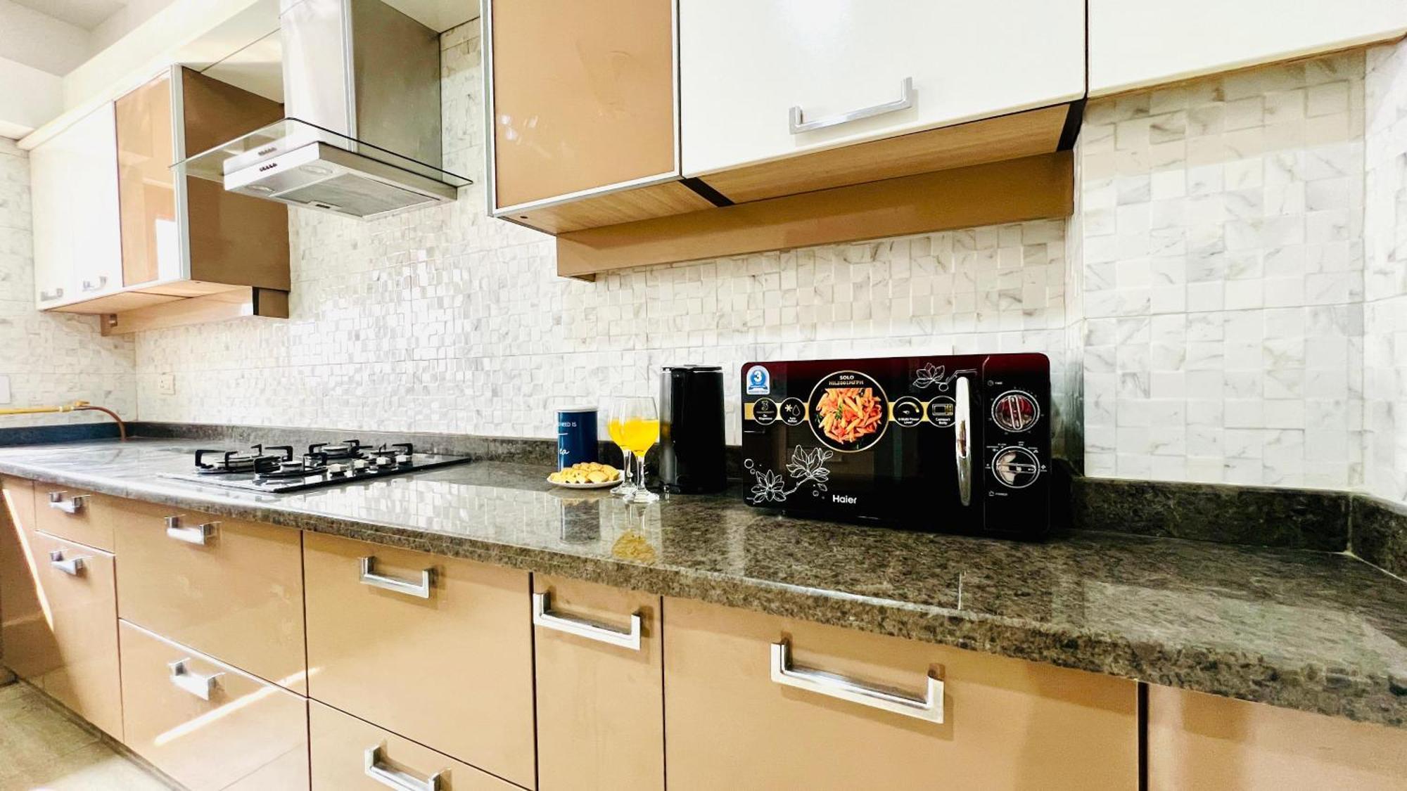 Olive Serviced Apartments - New Friends Colony 新德里 客房 照片